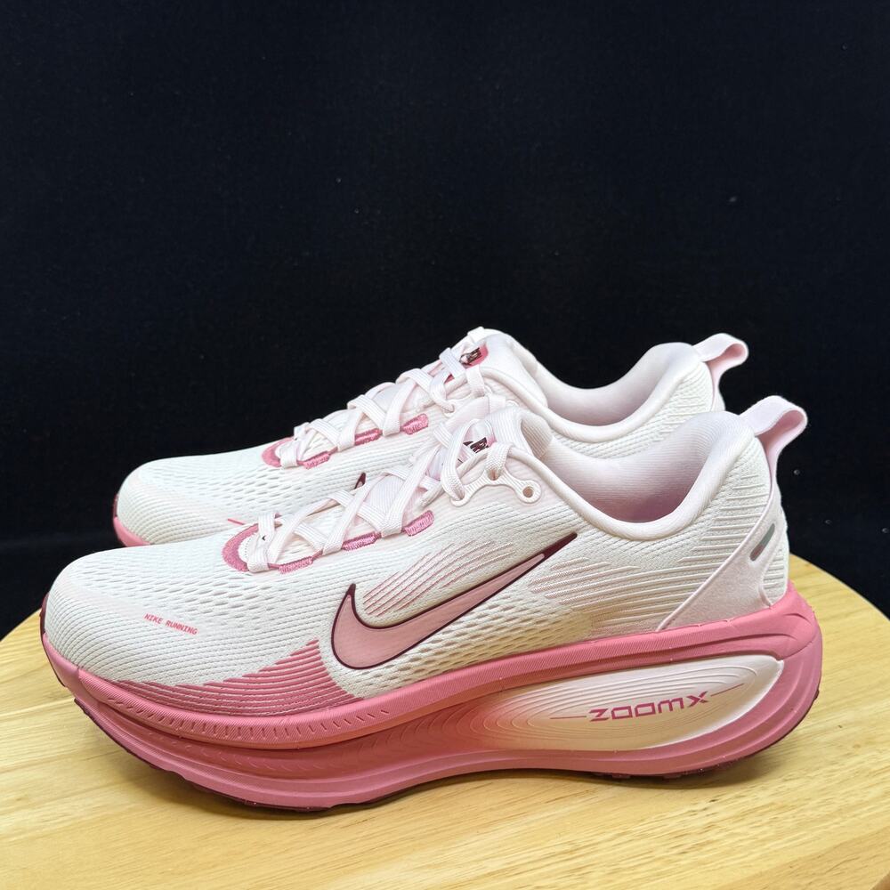 Nike Vomero 18 White/Pearl Pink/Team Red/Peony Women's Size 9 IQ9687-100 - Picture 2 of 9